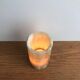 Small vintage onyx vase or candle holder