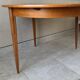 Vintage scandinavian table from the 60s extendable with butterfly extension