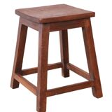 Old Burmese teak workshop stool
