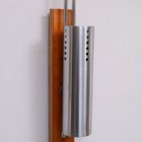 Vintage France Stainless Steel Tube wall lamps 1970s