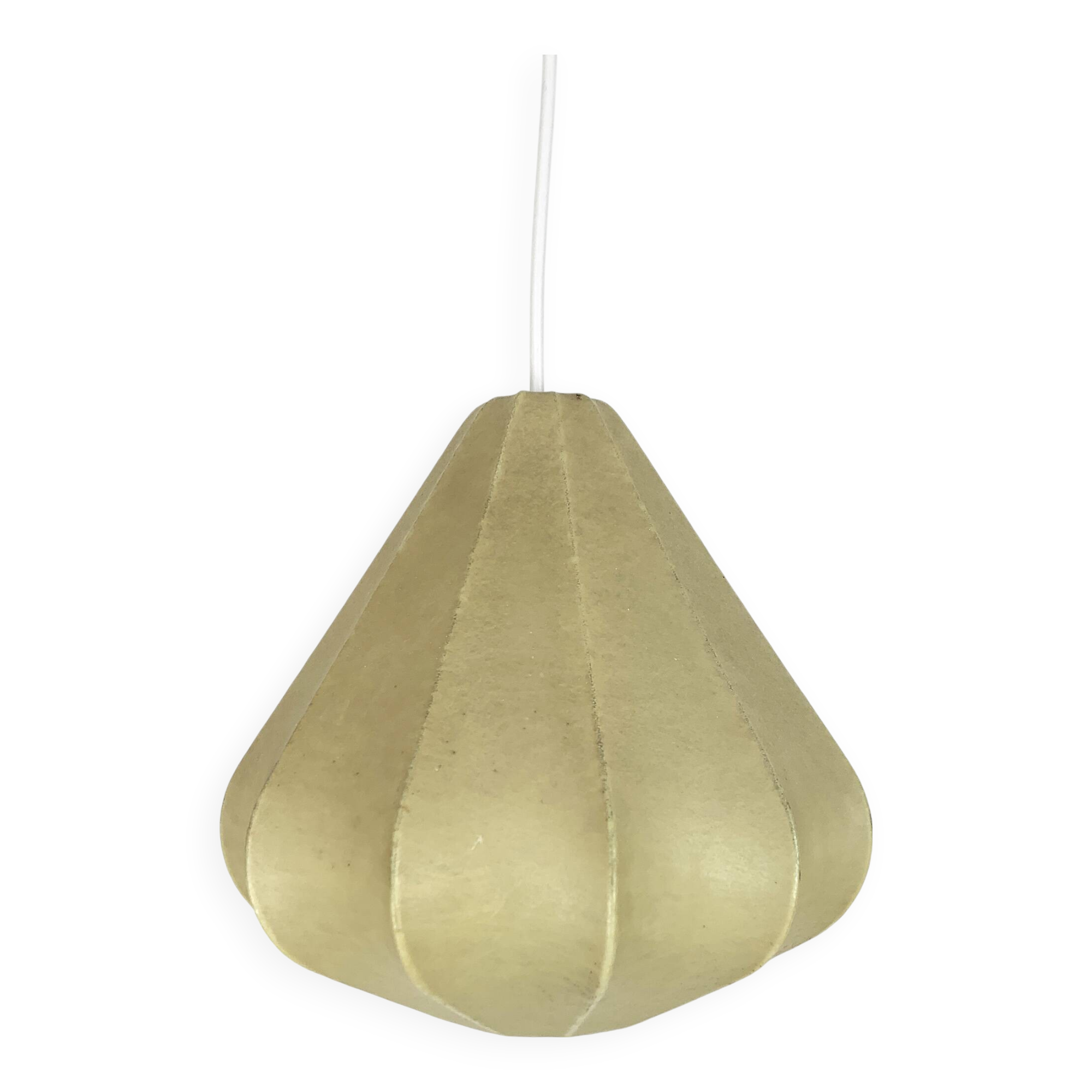 Cocoon Pendant Lamp, Friedel Wauer for Goldkant Leuchten, 1960s