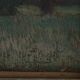 Oil on cardboard by J. Berges undergrowth offered to Guillot de Raffaillac