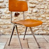 Compass chair in metal and wood 1950s/60s
