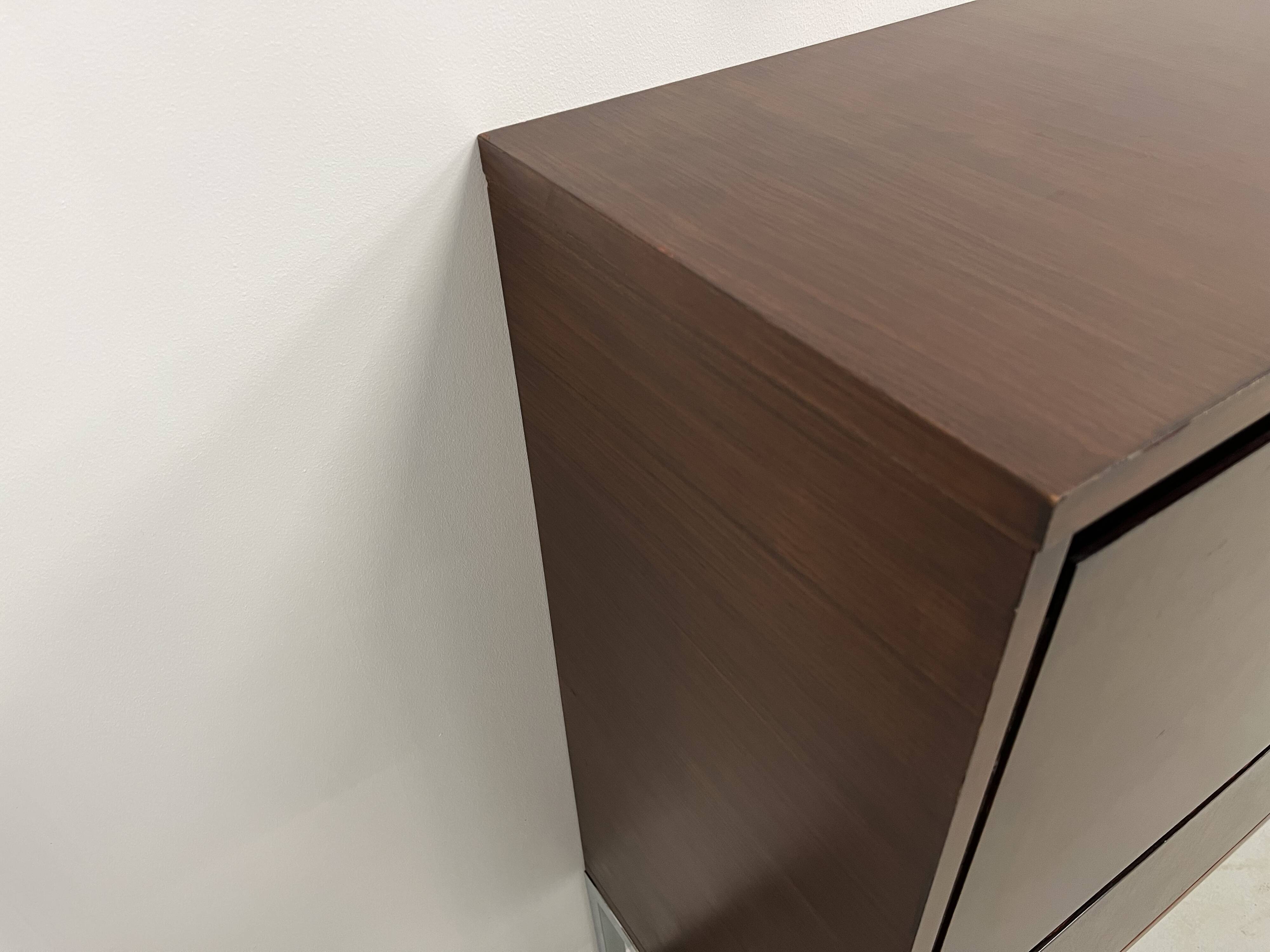 African rosewood drink cabinet, circa 1950