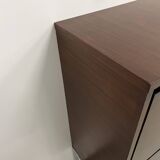 African rosewood drink cabinet, circa 1950