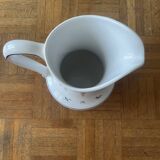 Large ceramic jug Old Rouen 1900