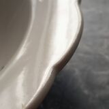 Shallow presentation dish porcelain from Gien