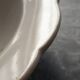 Shallow presentation dish porcelain from Gien