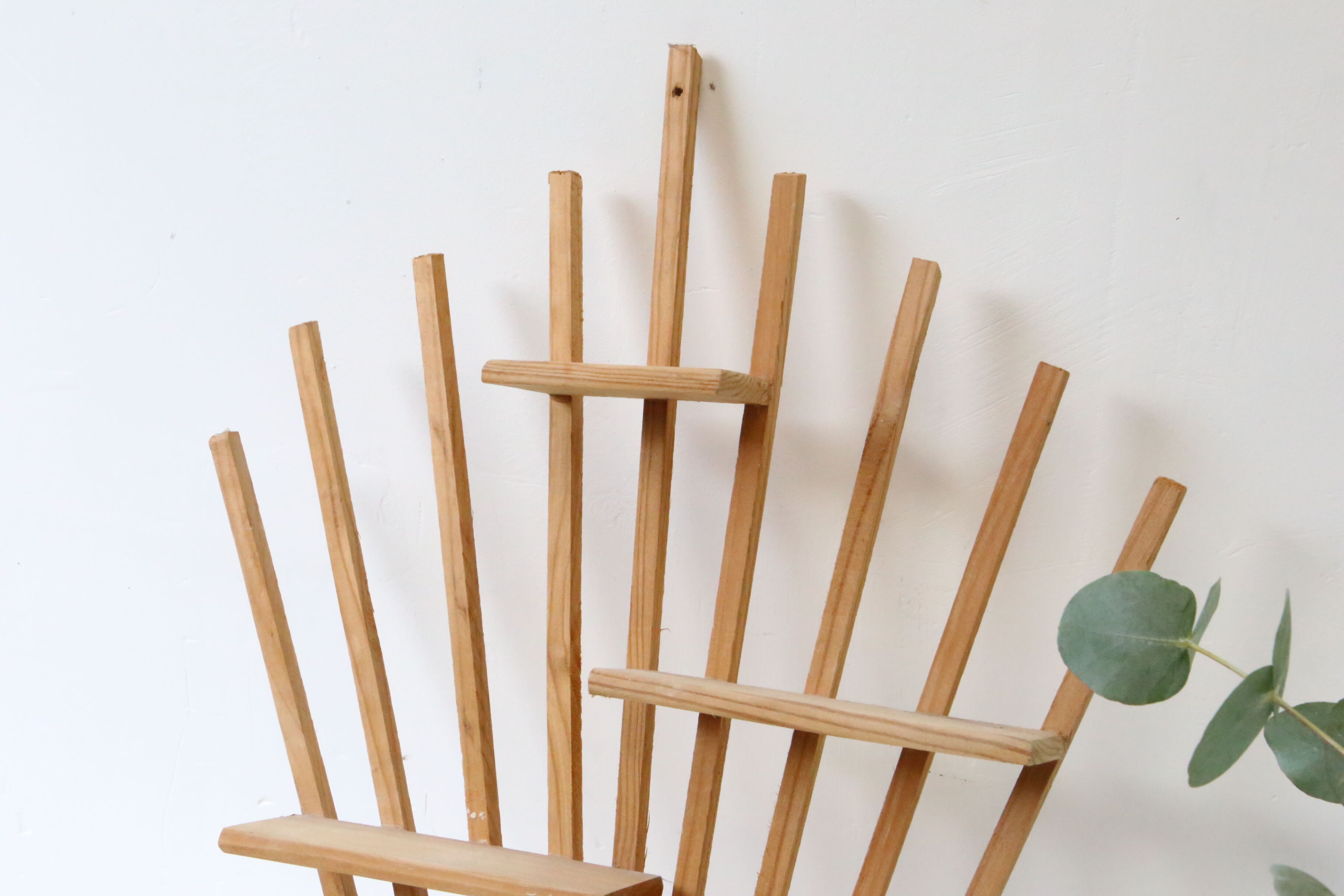 Scandinavian wall shelf