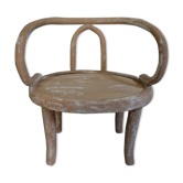 Wooden child armchair