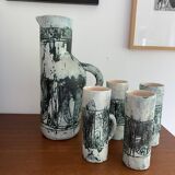 Jacques Blin orangeade set (5 pieces)