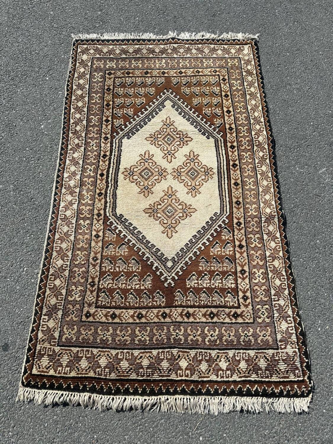 Handmade Tunisian rug