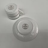 set of 7 coffee cups + saucers - vintage Rörstrand - Scandinavian design