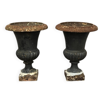 Paire de vases Médicis
