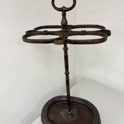 Umbrella stand, cast iron cane holder from the 19th century / Napoleon III style