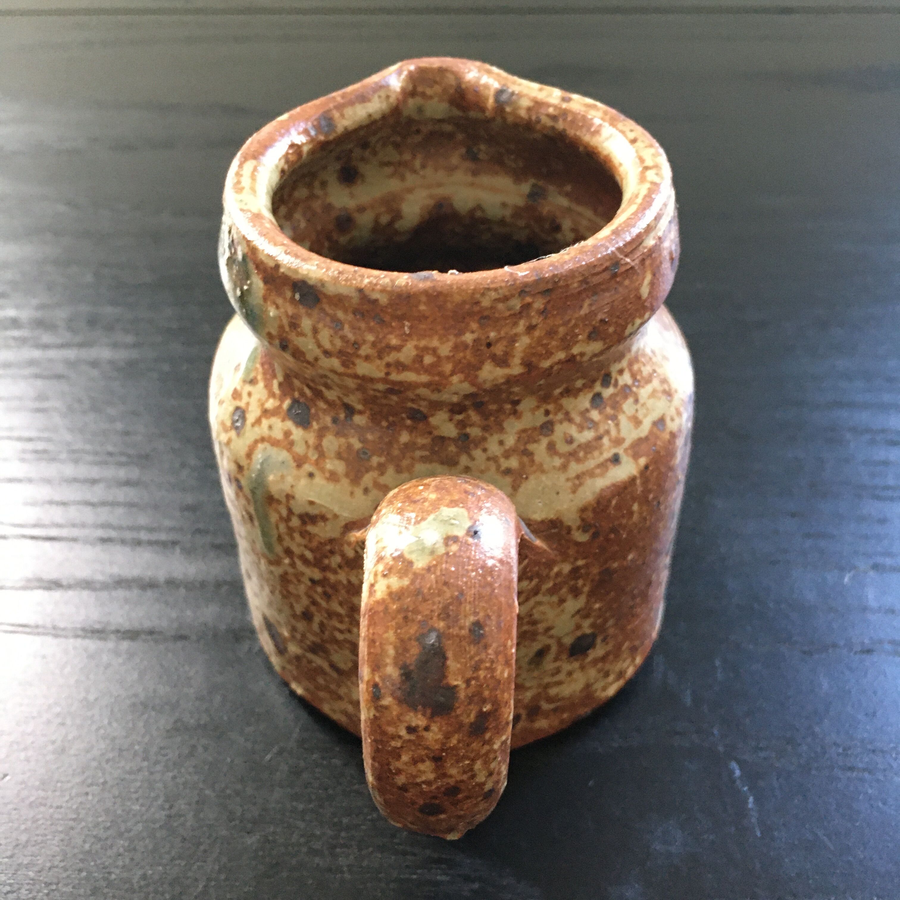 Pyrite sandstone pitcher