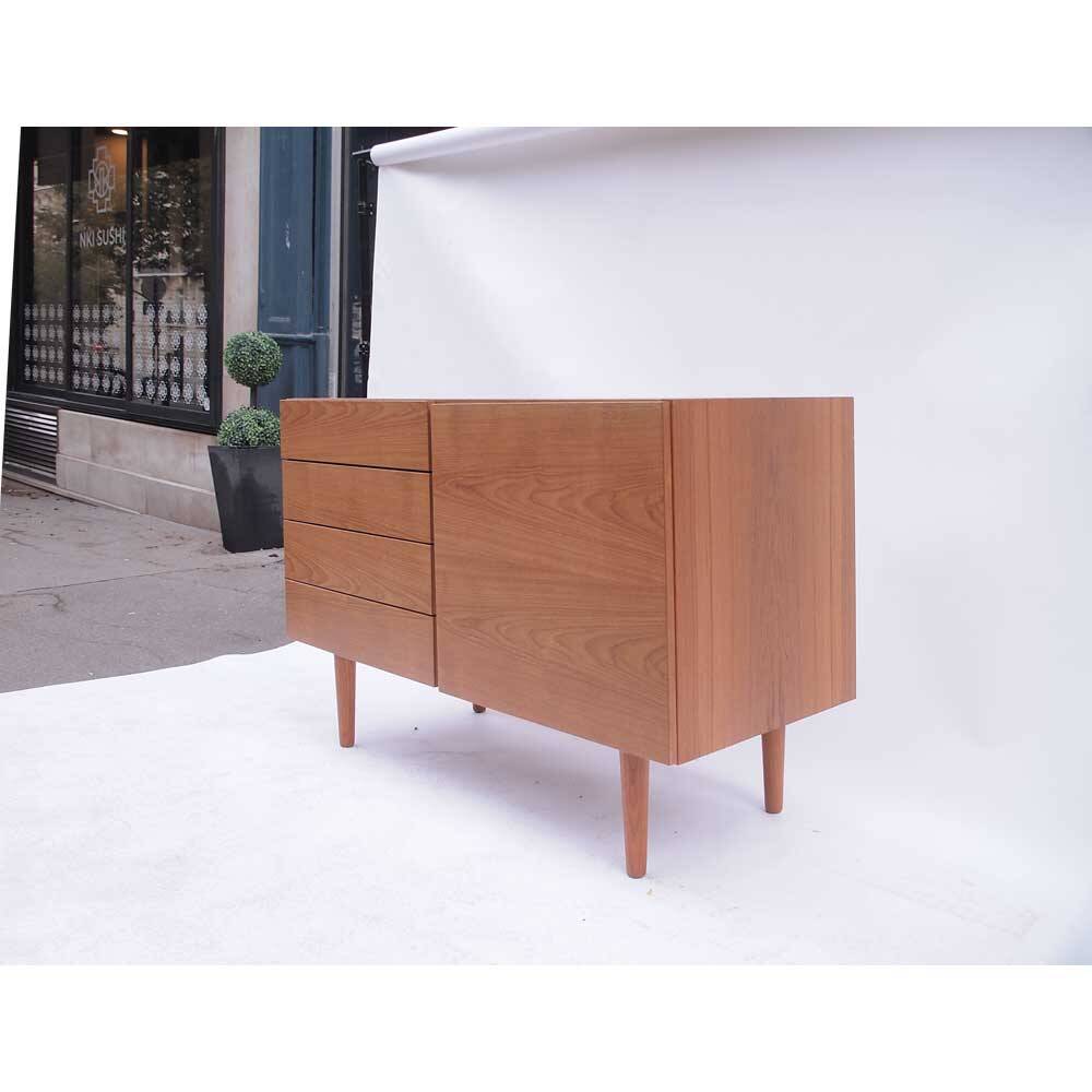 Vintage Danish Scandinavian mini sideboard