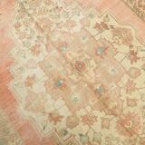 5x8 Peach Red Cream Turkish Rug, 240x164Cm SK 19201