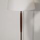 Scandinavian lamppost and teak and brass