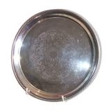 small round silver metal top