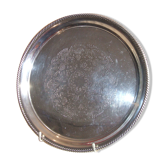 small round silver metal top