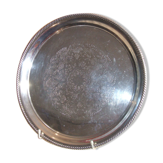 small round silver metal top