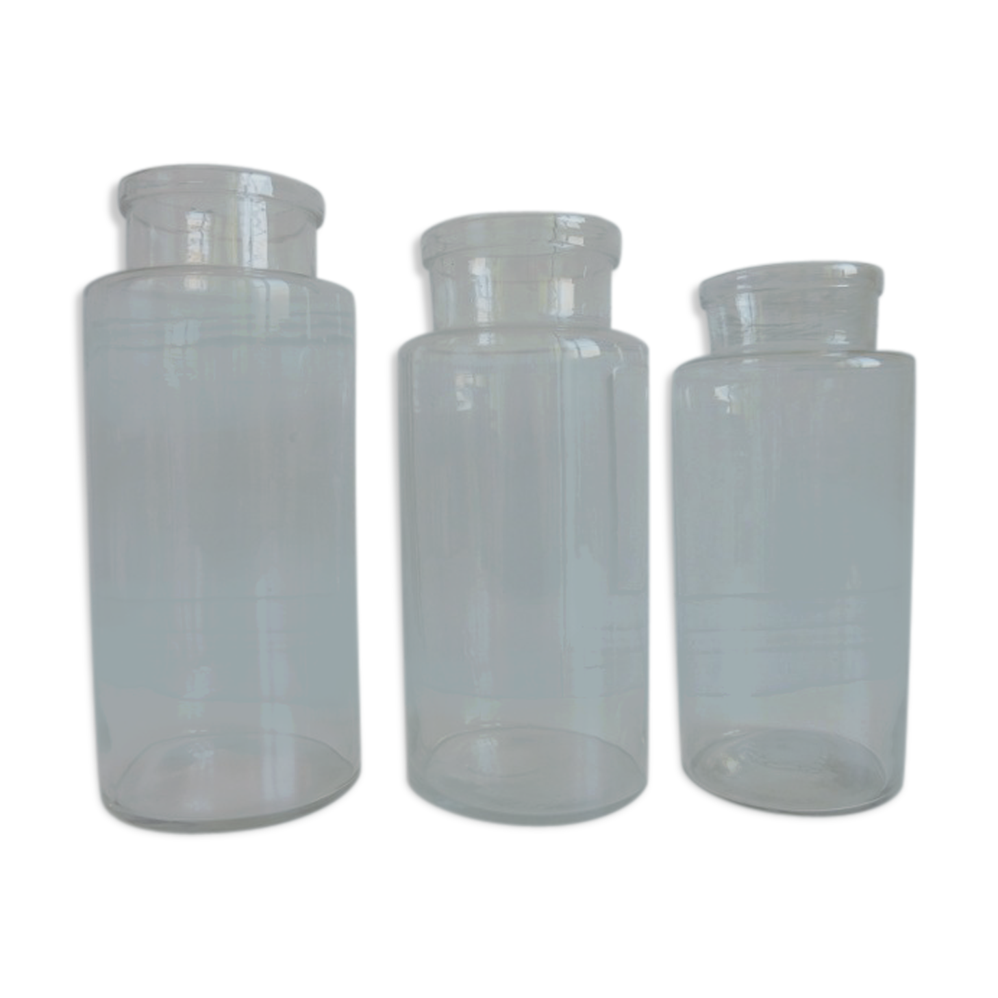 Large vials of apothecary