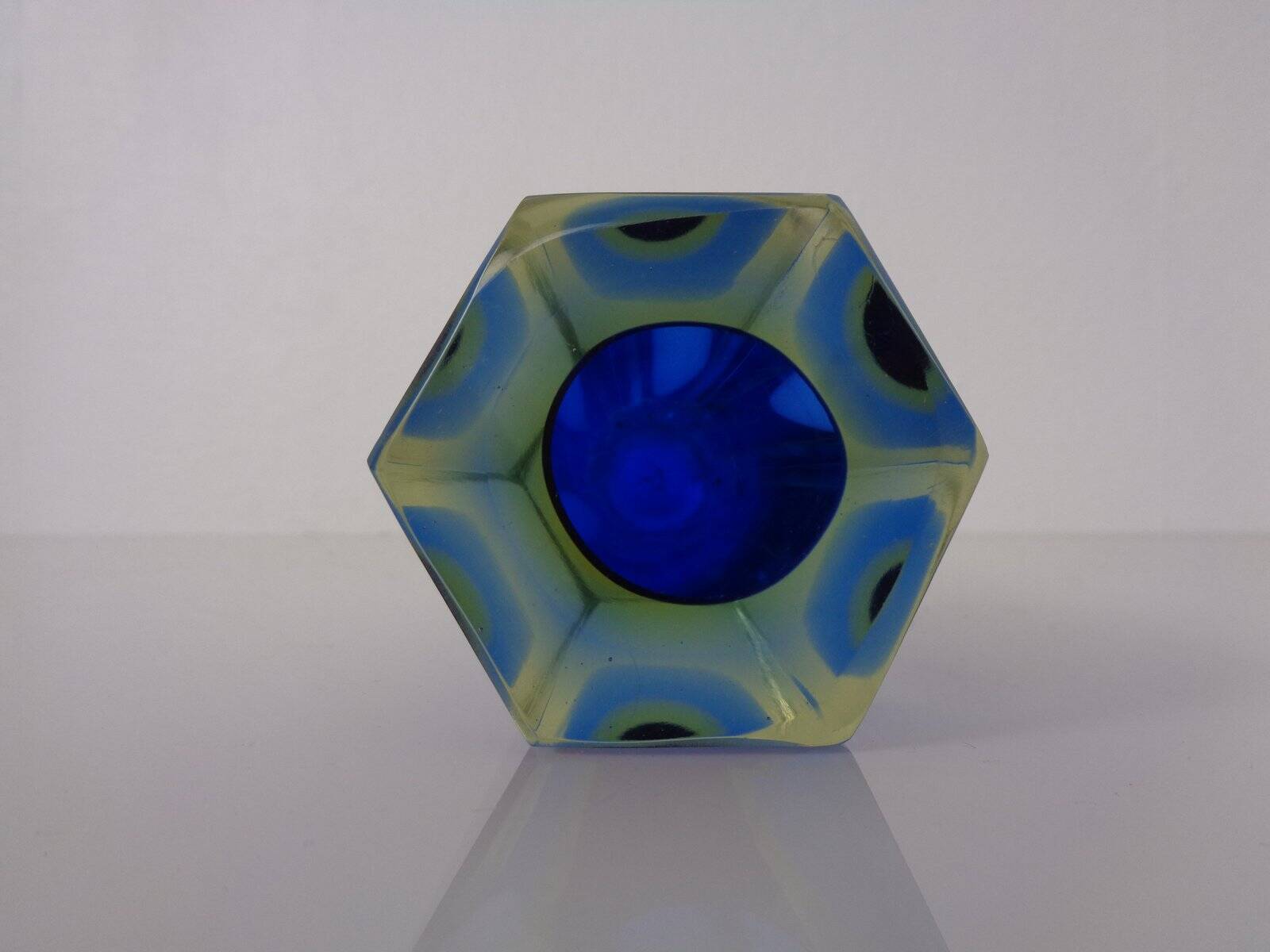 Vintage Italian Murano Glass Vase, 1960s