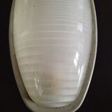 Holophanous cast iron wall lamp