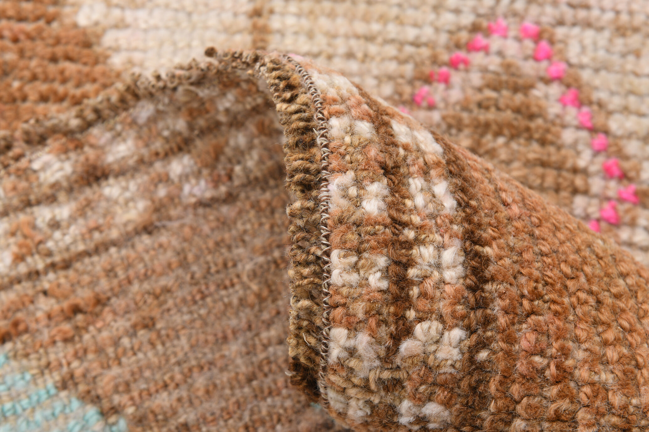 Star Pattern Turkish Door Mat Rug