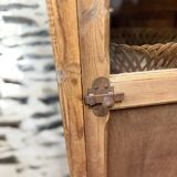 Vitrine parisienne ancienne décapée