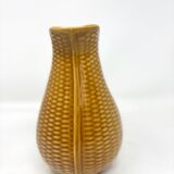 Brown Belgian ceramic pitcher