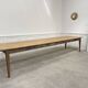 Grande table chêne et sapin patine miel