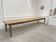 Large oak and fir table with honey patina