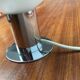 Lampe de table en chrome et verre de l'ère spatiale du milieu du siècle