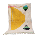 Handmade natural Berber rug 2.5x1.5 m