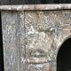 Cheminée de style Louis XV en marbre gris ses Ardennes