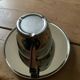 Set of 6 "Space Age" mirror polished stainless steel espresso cups - Sola Swi