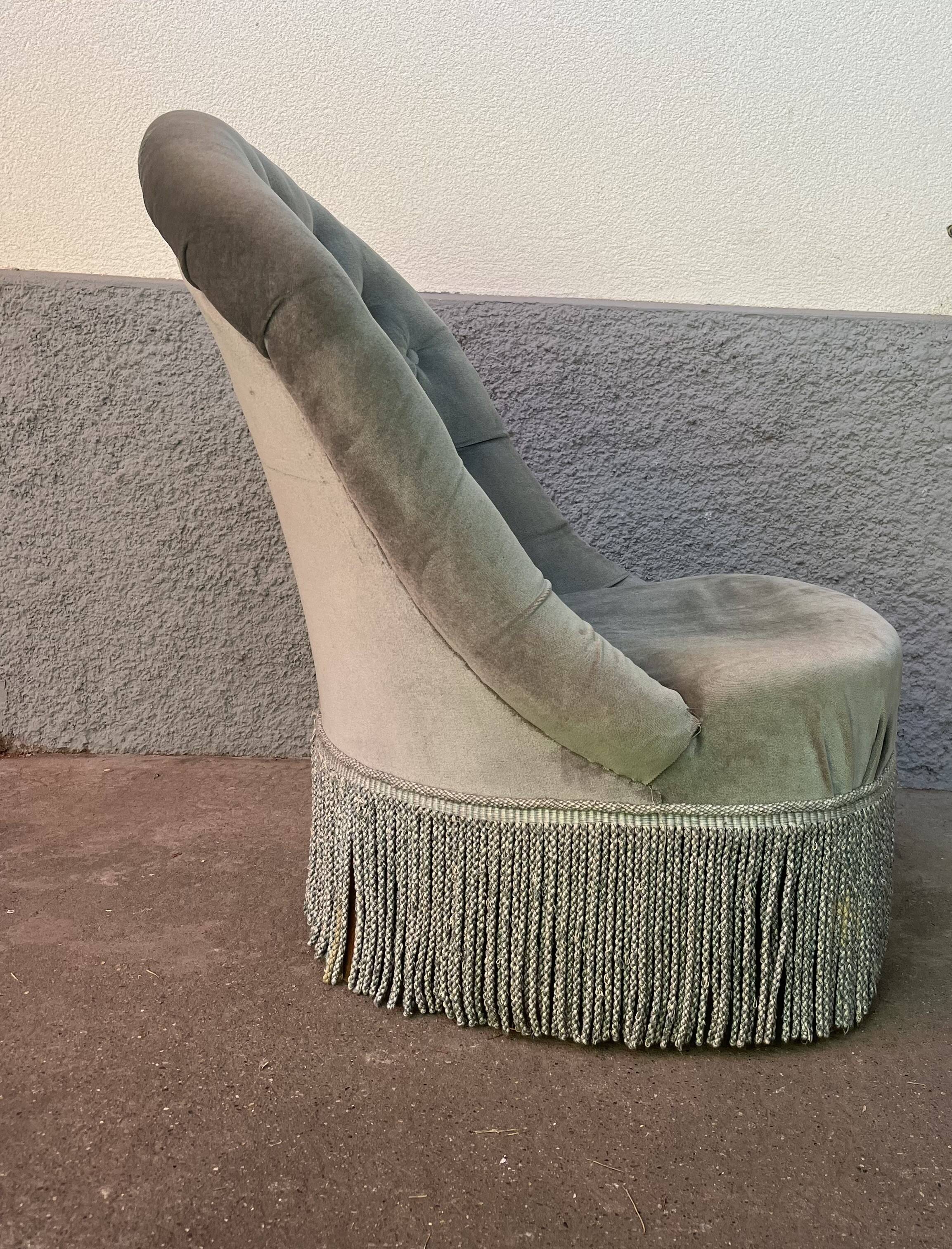 Fauteuil crapaud