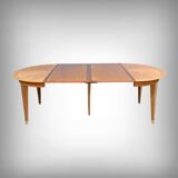 Table for 4 to 10 people in cherry wood – 1950