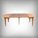 Table for 4 to 10 people in cherry wood – 1950