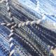 Flat Kilim Rug Blue - 213 x 71 cm