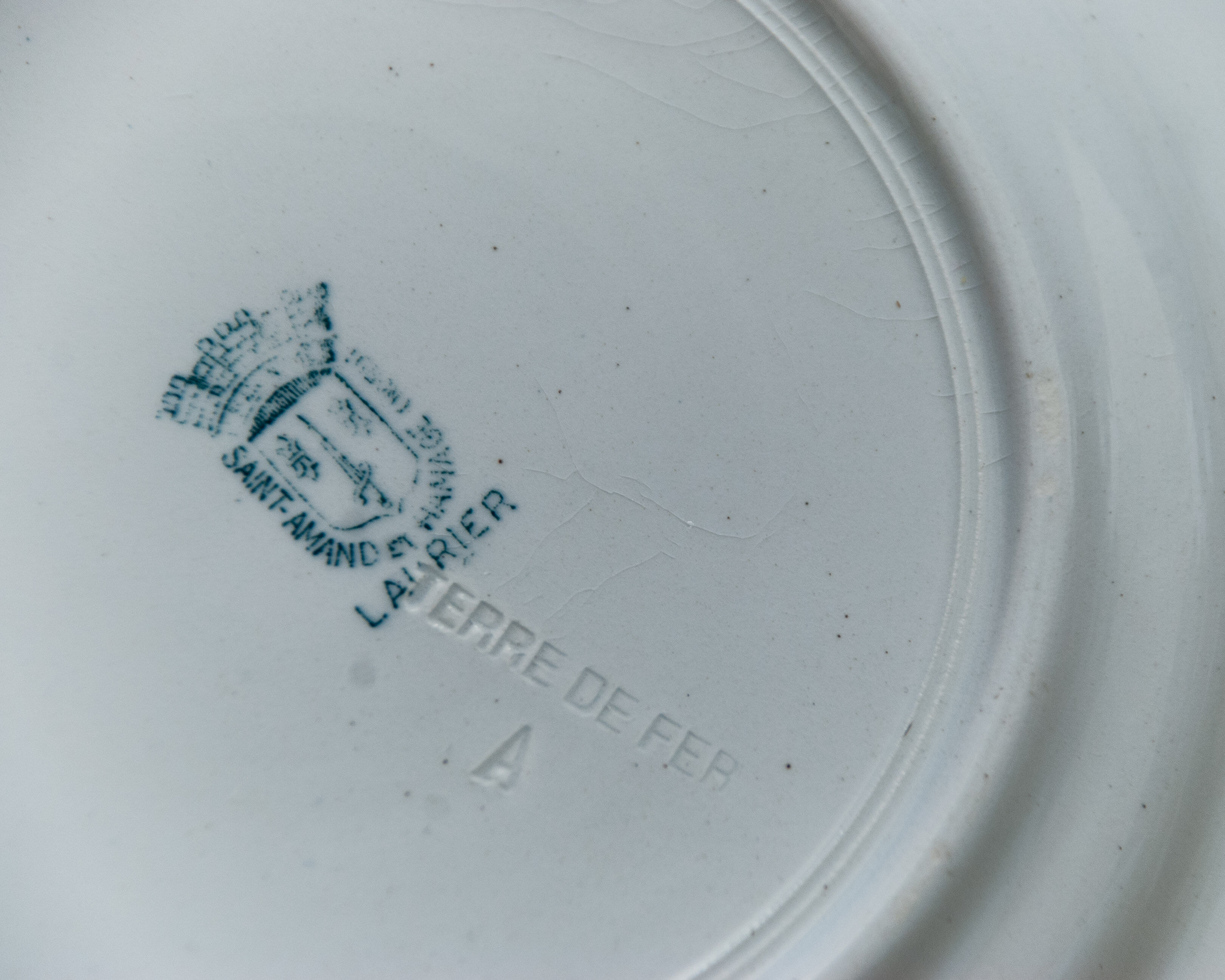 Old plates "Laurier"