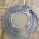 U&C dessert plate, Sarreguemines, Jardinière model