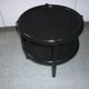 Table noire avec 2 plateaux, 1970