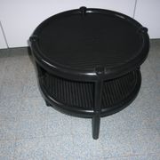 Table noire avec 2 plateaux, 1970
