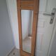 Miroir biseauté ancien bois 130 cm