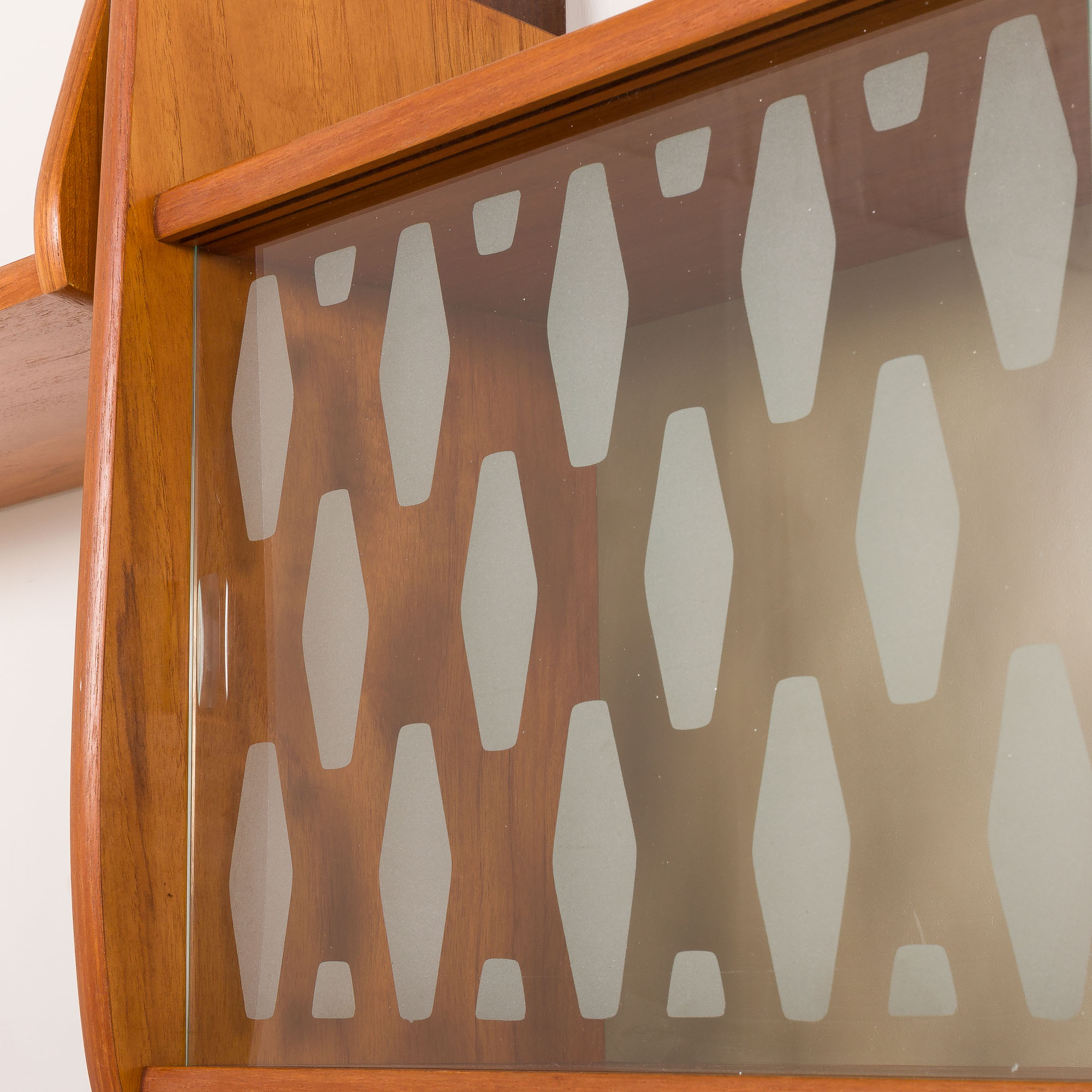 Ergo three bay wall unit by John Texmon, Norway 1960s.