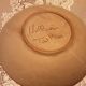 Dish ceramic cut vallauris handmade