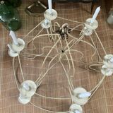 Lustre with real candles